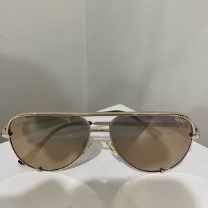 Quay High Key Reflective Aviators